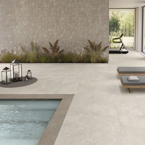 Feinsteinzeugfliesen - ARK&Egrave; IVORY - CERAMICHE KEOPE - matt / für den Innenraum / für Außenbereich