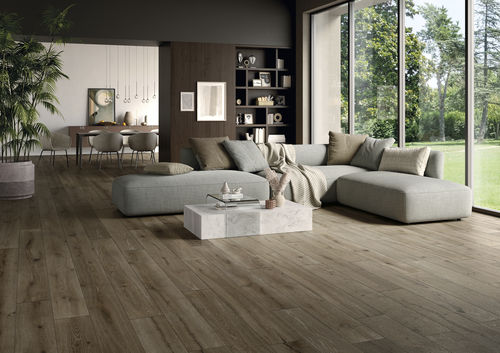 Feinsteinzeugfliesen - UNICA BROWN - CERAMICHE KEOPE - matt / Struktur / für den Innenraum
