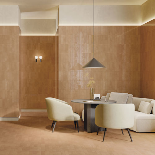Feinsteinzeugfliesen - COTTOMILANO - CERAMICHE KEOPE - Terrakotta / Hochglanz / matt