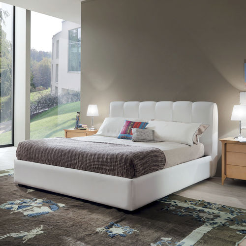Doppelbett - ROSA CHARLOTTE - LE FABLIER - modern / Polster / gepolstertes Kopfteil