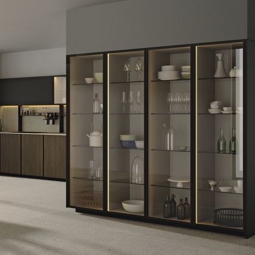 Moderner Geschirrschrank - ALTEA - MAISTRI - HPL