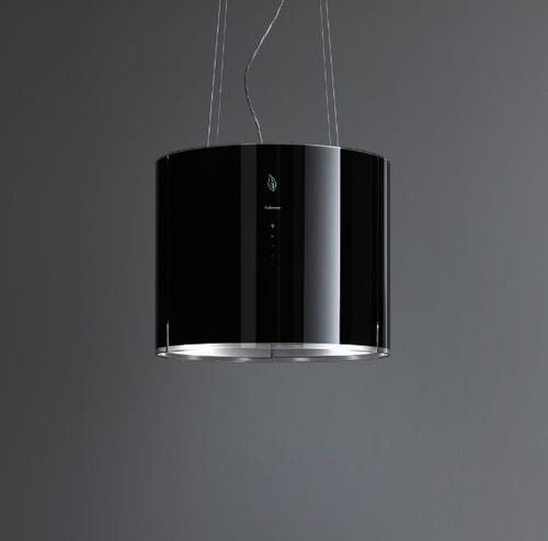 Inseldunstabzug - EOLO E.ION - falmec - Umluft / mit integrierter Beleuchtung / originelles Design