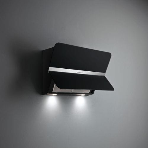 Wandabzugshaube - DESIGN : FLIPPER - falmec - mit integrierter Beleuchtung / originelles Design / schwarz
