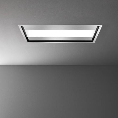 Deckenmontierter Dunstabzug - DESIGN+ : NUVOLA 90 - falmec - mit integrierter Beleuchtung / geräuscharm