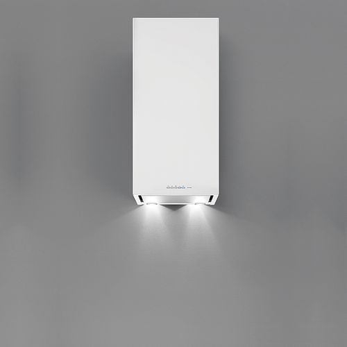 Wandabzugshaube - WHITE: MIRA  - falmec - Insel / mit integrierter Beleuchtung / originelles Design