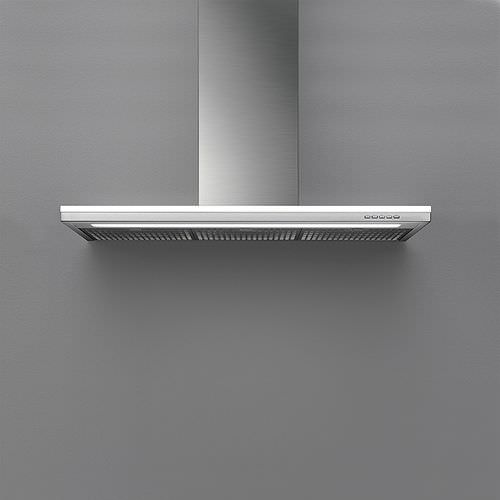 Wandabzugshaube - DESIGN : LUMEN - falmec - Insel / mit integrierter Beleuchtung