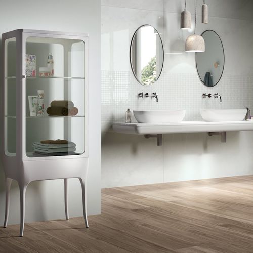 Holzoptik-Fliesen - DECK DUSK - CERAMICHE REFIN - Feinsteinzeug / matt / für den Innenraum