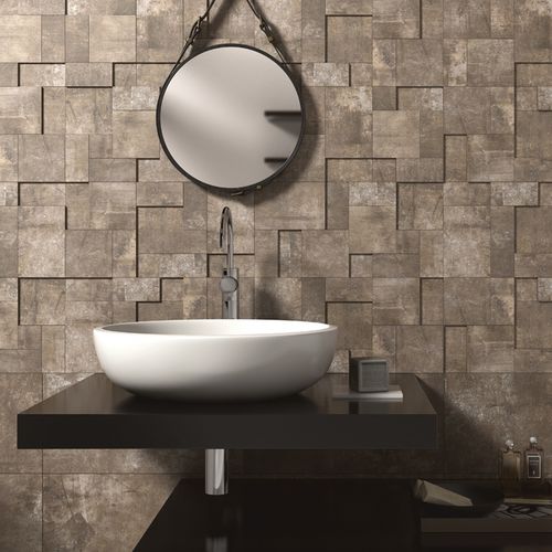 Feinsteinzeugfliesen - PLANT POWDER MURETTO 3D - CERAMICHE REFIN - 3D / für den Innenraum / für Badezimmer
