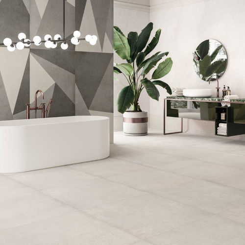Feinsteinzeugfliesen - PLAIN MIST - CERAMICHE REFIN - matt / für den Innenraum / für Außenbereich