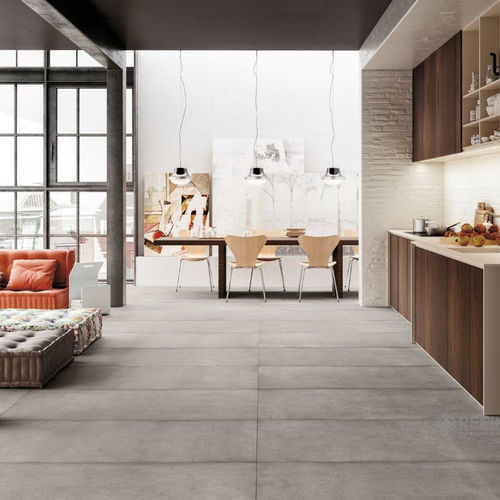 Feinsteinzeugfliesen - PLAIN NICKEL  - CERAMICHE REFIN - poliert / für den Innenraum / für Badezimmer