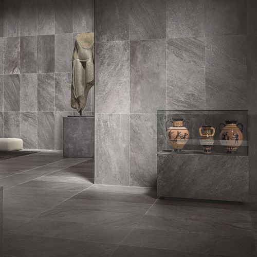 Feinsteinzeugfliesen - BLENDED DARK - CERAMICHE REFIN - matt / texturiert / für den Innenraum