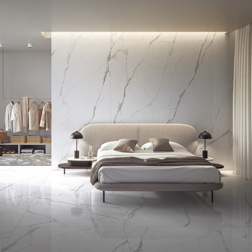Feinsteinzeugfliesen - PRESTIGIO STATUARIO APUANO - CERAMICHE REFIN - matt / poliert / für den Innenraum