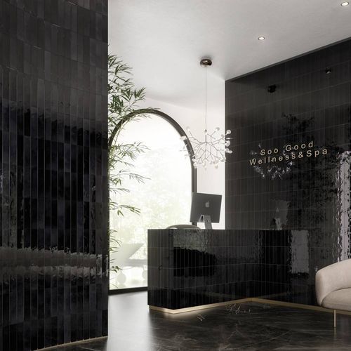 Keramikfliesen - HALO INK  - CERAMICHE REFIN - Hochglanz / für den Innenraum / für Badezimmer