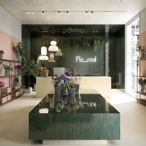 Keramikfliesen - HALO BASIL - CERAMICHE REFIN - Hochglanz / für den Innenraum / für Badezimmer
