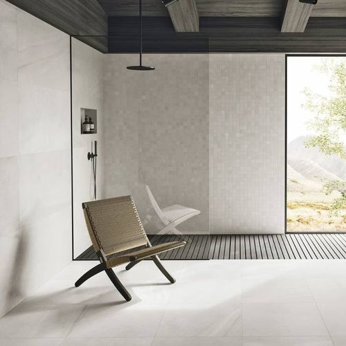 Feinsteinzeugfliesen - SUBLIME IVORY STRUTTURATO  - CERAMICHE REFIN - scharriert / für den Innenraum / für Außenbereich