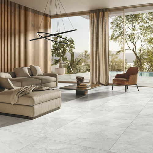 Feinsteinzeugfliesen - RIVER WHITE - CERAMICHE REFIN - Hochglanz / satiniert / Struktur