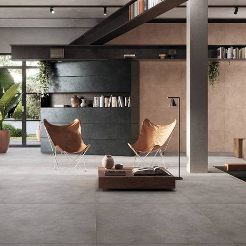 Feinsteinzeugfliesen - OSMOS CENERE - CERAMICHE REFIN - matt / für den Innenraum / für Außenbereich