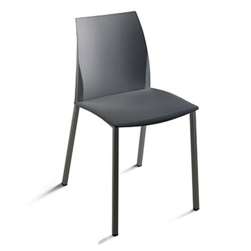 Moderner Stuhl - ERICA - STOSA CUCINE - für Küche / aus verchromtem Metall / ABS
