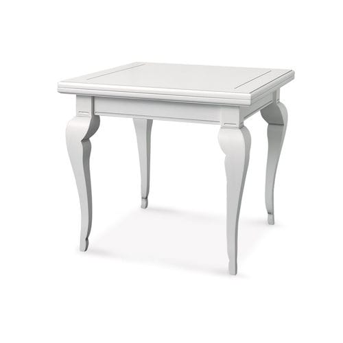 Klassischer Esstisch - BAROCCO - STOSA CUCINE - Holzfurnier / Gestell aus lackiertem Holz / rechteckig