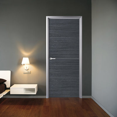 Tür für Innenbereich - FUSION - Dierre - Holz / Aluminium / einflügelig