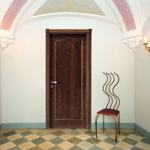 Tür für Innenbereich - ALFIERI - Dierre - Massivholz / einflügelig / Glas