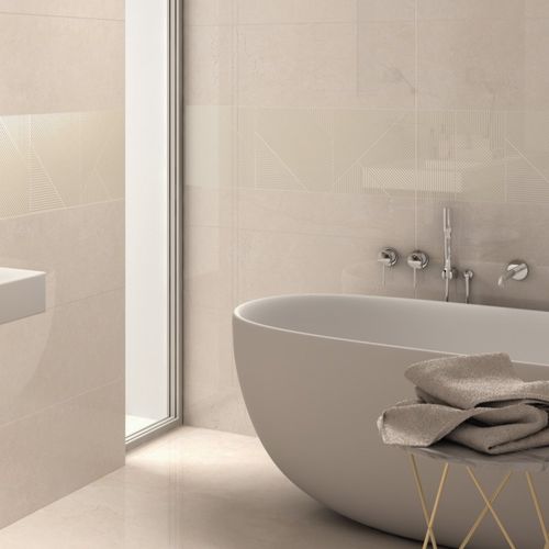 Feinsteinzeugfliesen - MARFIL - CERAMICHE SUPERGRES - in Naturoptik / für den Innenraum / für Badezimmer