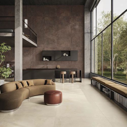Feinsteinzeugfliesen - IRONY - CERAMICHE SUPERGRES - matt / poliert / Innenbereich