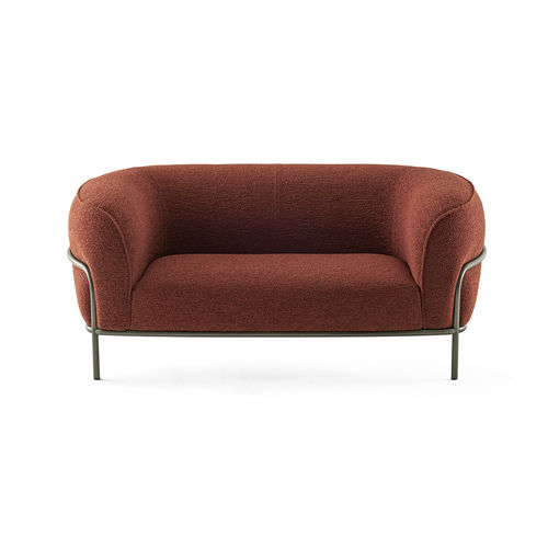 Kompaktes Sofa - SOPHIE - Gallotti&Radice - modern / Stoff / Leder