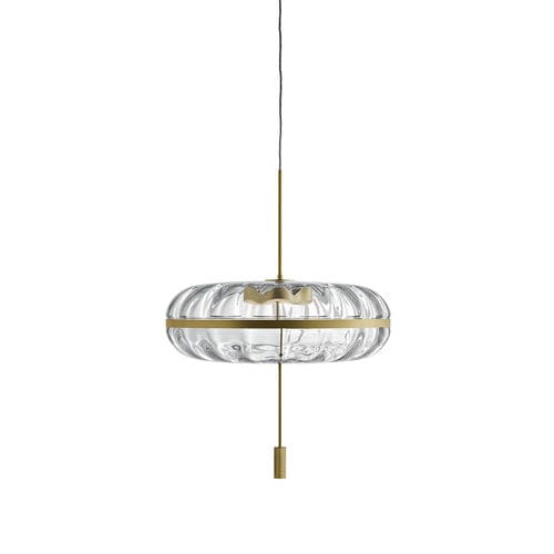Hängelampe - JOLIE - Gallotti&Radice - Messing / geblasenes Glas / Muranoglas