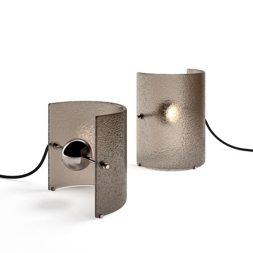 Tischlampe - BONFIRE - Gallotti&Radice - Glas / modern / mit Kabel