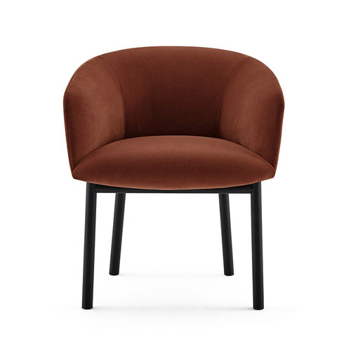Moderner Stuhl - LIVRETTE  - Gallotti&Radice - für den Innenraum / Stoff / Leder