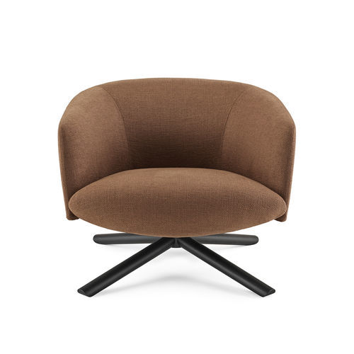 Moderner Sessel - LIVRE - Gallotti&Radice - Stoff / Leder / Holz