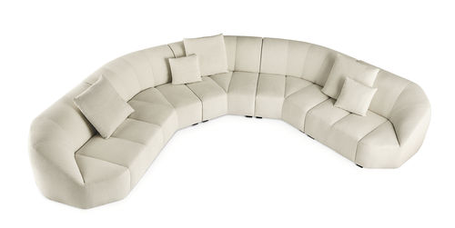 Modulsofa - CLOUD INFINITY - Gallotti&Radice - modern / Stoff / Leder