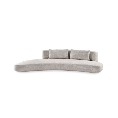 Halbrundes Sofa - AUDREY - Gallotti&Radice - modern / Stoff / Leder