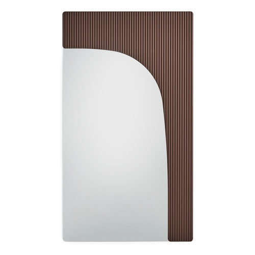 Wandmontierter Spiegel - GARDA - Gallotti&Radice - modern / rechteckig / Holz