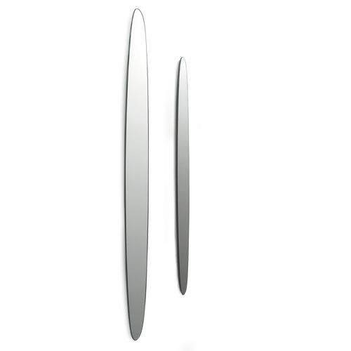 Wandmontierter Spiegel - KEPLERO - Gallotti&Radice - modern / farblos / vertikal