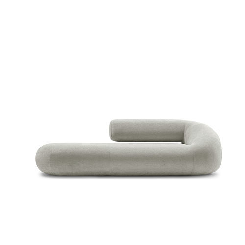 Modernes Sofa - Evolis  - Gallotti&Radice - Stoff / Leder / mit Armlehnen