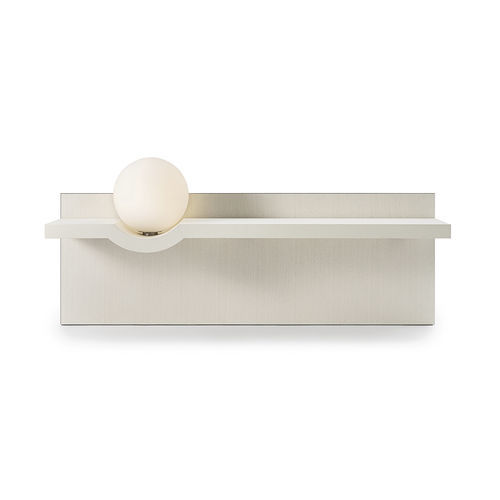 Wandmontiertes Regal - STRESA - Gallotti&Radice - modern / Holz / Leder