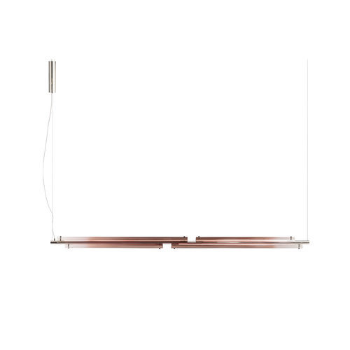 Hängelampe - TRATTO - Gallotti&Radice - Nickel / Kristall / modern