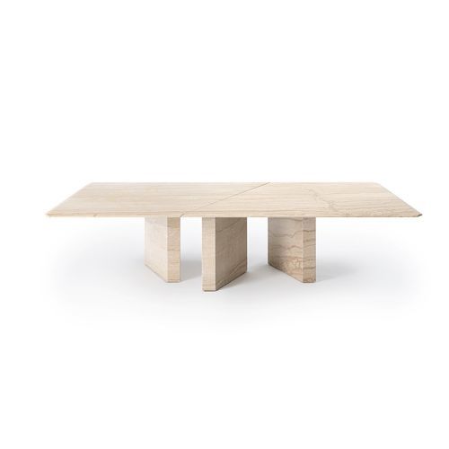 Moderner Esstisch - PLATIUM CLASS - Gallotti&Radice - Holz / Marmor / Gestell aus Holz