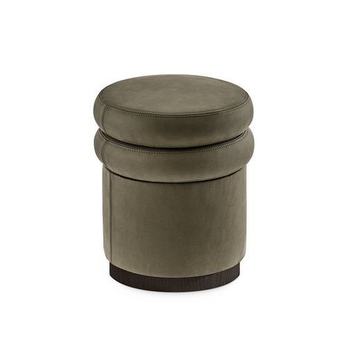 Modernes Sitzkissen - STAMI - Gallotti&Radice - Leder / Holz / MDF