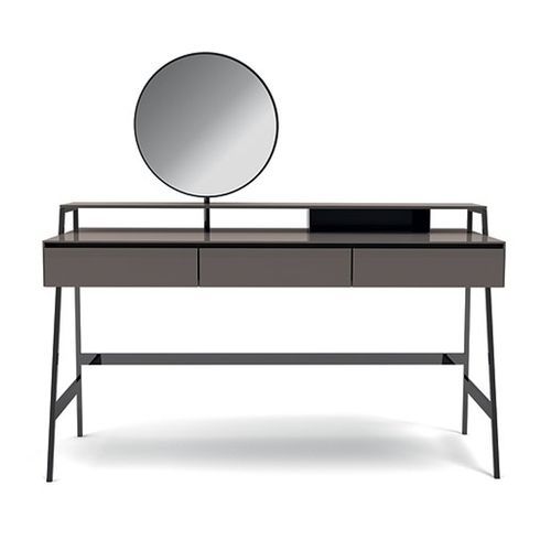 Moderner Schminktisch - VENERE - Gallotti&Radice - Holz / lackiertes Metall / Hartglas