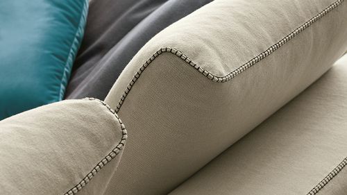 Ecksofa - KERMESSE - Febal Casa - modern / Stoff / beige