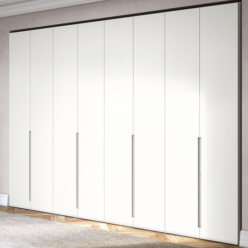 Wandmontierter Kleiderschrank - COLUMBIA - Febal Casa - modern / Glas / melaminbeschichtet