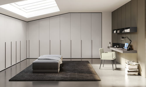 Begehbarer Kleiderschrank / Modul - BARRET - Febal Casa - Eck / wandmontiert / modern