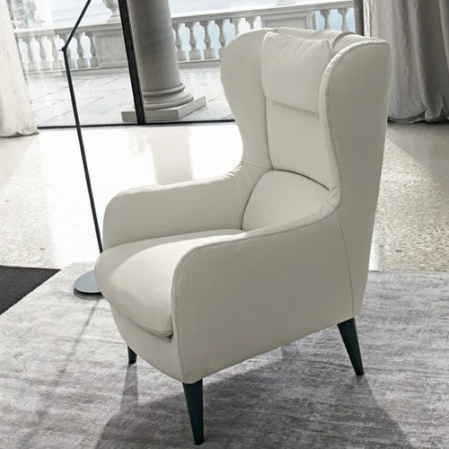 Klassischer Sessel - BORBONA - Febal Casa - Stoff / Leder / Ohren