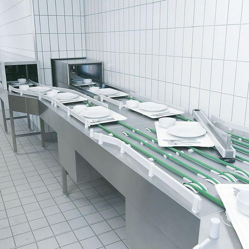 Durchlaufgeschirrspüler - TRAY MERGE - MEIKO - für Profiküchen / freistehend