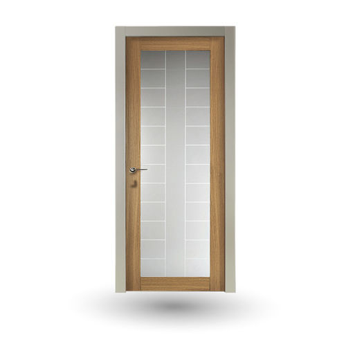 Tür für Innenbereich - IKI : 30G V1 - GD DORIGO - Holz / einflügelig / Glas