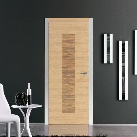 Tür für Innenbereich - IKI : 88G - GD DORIGO - Holz / einflügelig / ohne Verglasung