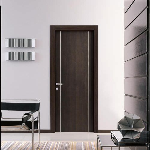 Tür für Innenbereich - MEDUSA : M110 - GD DORIGO - Holz / Aluminium / einflügelig